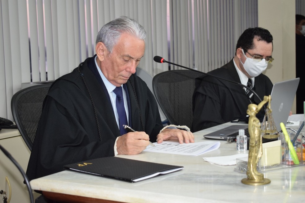 Vivaldo Pinheiro tomou posse como desembargador &mdash; Foto: Tasso Pinheiro/Secoms TJRN