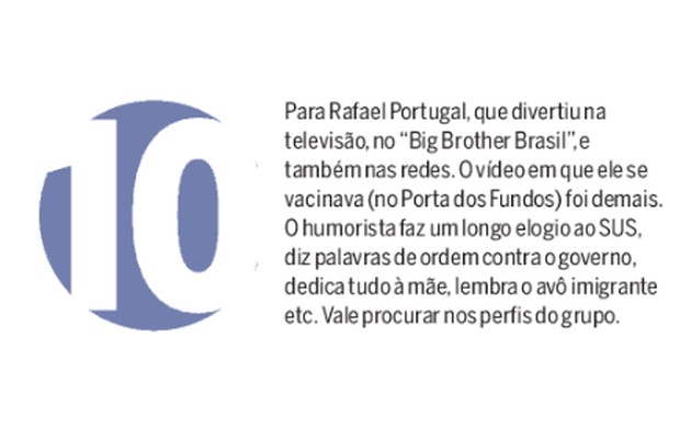 Dez para Rafael Portugal (Foto: O Globo)
