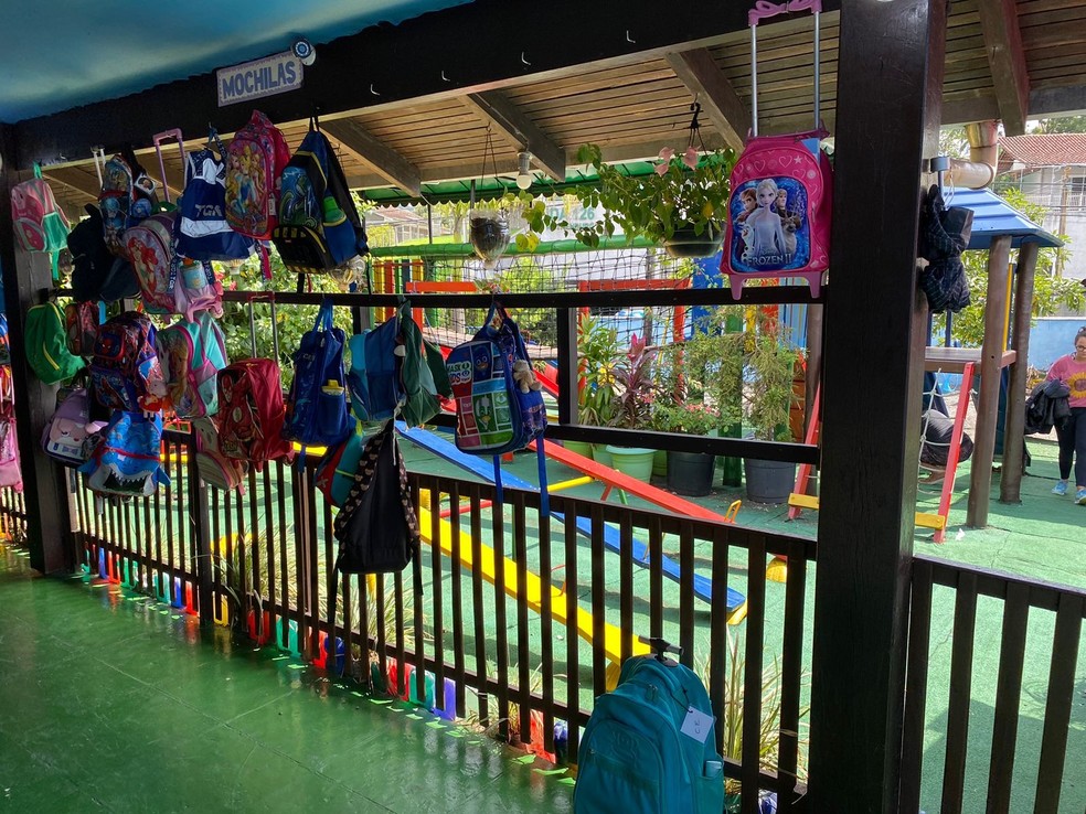 Ataque a creche em Blumenau deixa quatro crianças mortas — Foto: Felipe Sales/NSC