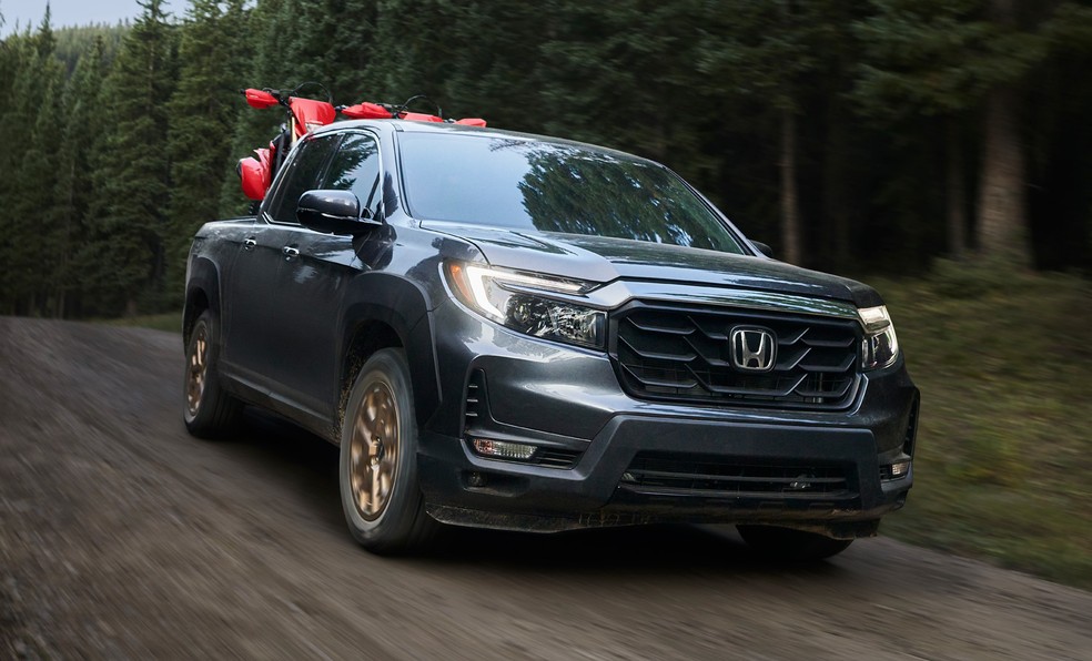 Honda Ridgeline est&aacute; na segunda gera&ccedil;&atilde;o na Am&eacute;rica do Norte &mdash; Foto: Divulga&ccedil;&atilde;o