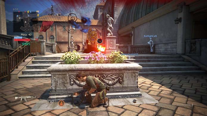 Jogue Uncharted 4 na sua partida personalizada (Foto: Reprodução/Murilo Molina)