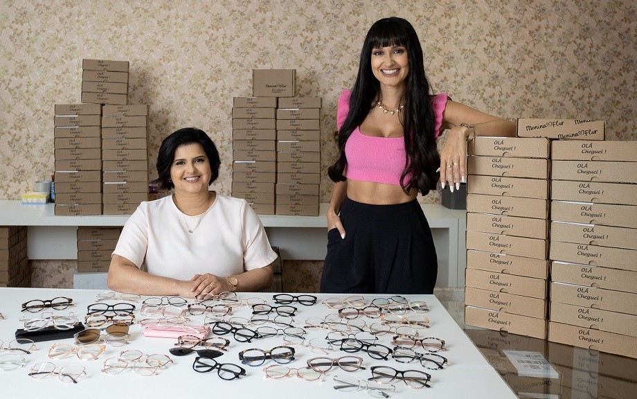 Daniela Andrade e Maria Claudia Andrade, fundadoras do e-commerce Menina Flor (Foto: Wanezza Soares)