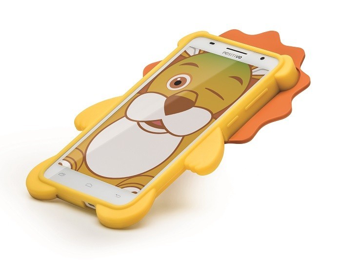 Capa De Proteção Para Celular Positivo Positivo S550 Kids Smartphone Para Criancas Tem Capa Em Formato De Leao Noticias Techtudo
