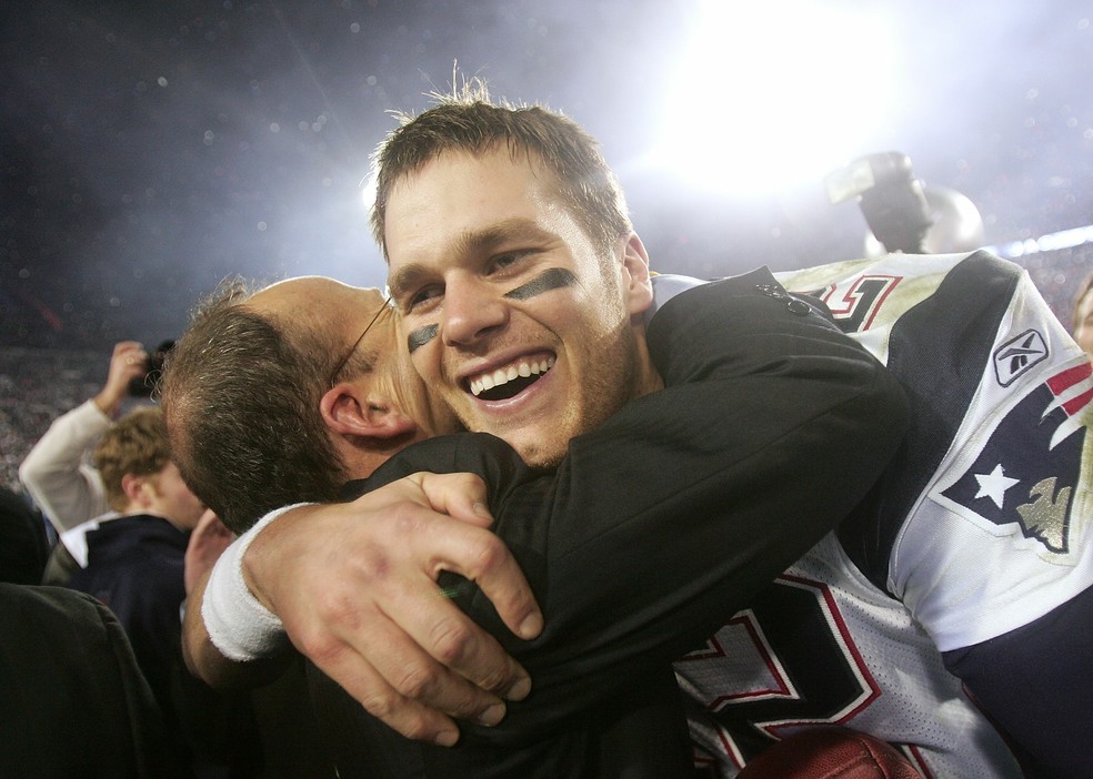 Super Bowl XXXIX 2005 - Tom Brady — Foto: Jacobsohn/Getty Images