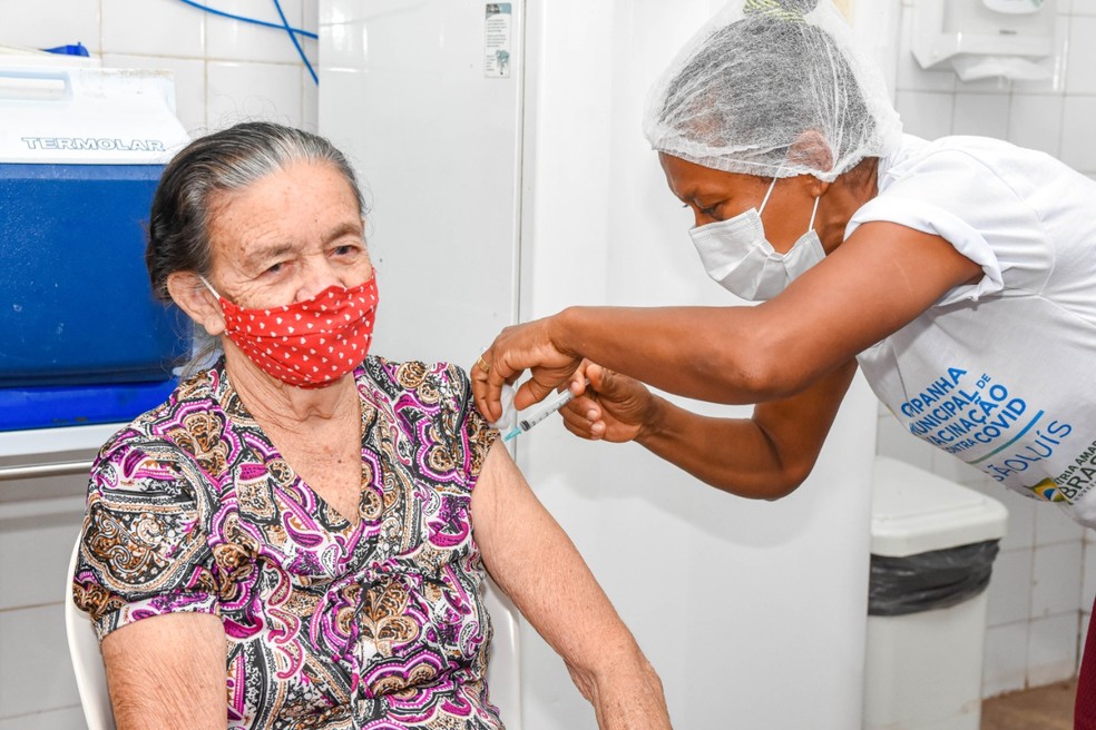 Prefeitura de São Luís (MA) abre cadastro para vacinar idosos a partir de 70 anos. — Foto: Divulgação/Prefeitura de São Luís