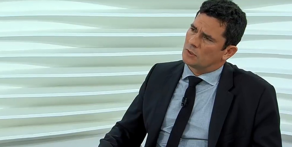 O juiz Sérgio Moro em entrevista ao programa 'Roda Viva, da TV Cultura, na noite desta segunda-feira (26) (Foto: Reprodução/TV Cultura)