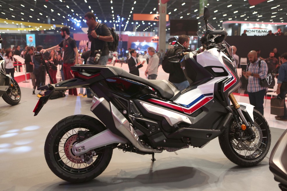 Honda X-ADV no Salão Duas Rodas 2017 (Foto: Marcelo Brandt/G1)