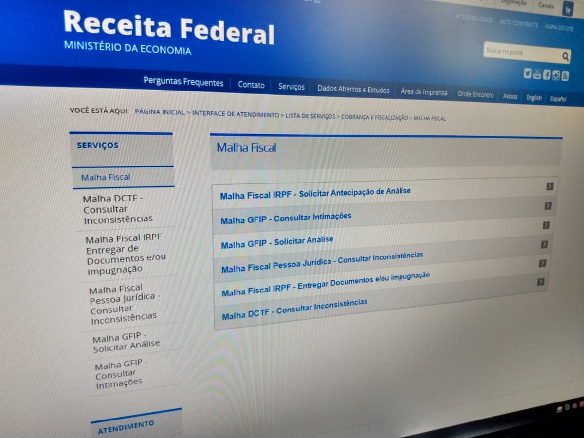 Receita Federal retém 16,5 mil declarações do IR 2020 na malha fina na ...