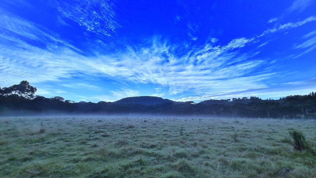 Vale do Caminho das Neves na manh&atilde; desta sexta-feira &mdash; Foto: Mycchel Legnaghi/ S&atilde;o Joaquim Online