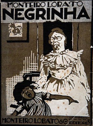 Capa de edição do livro de contos "Negrinha", lançado em 1920 (Foto: Reprodução)