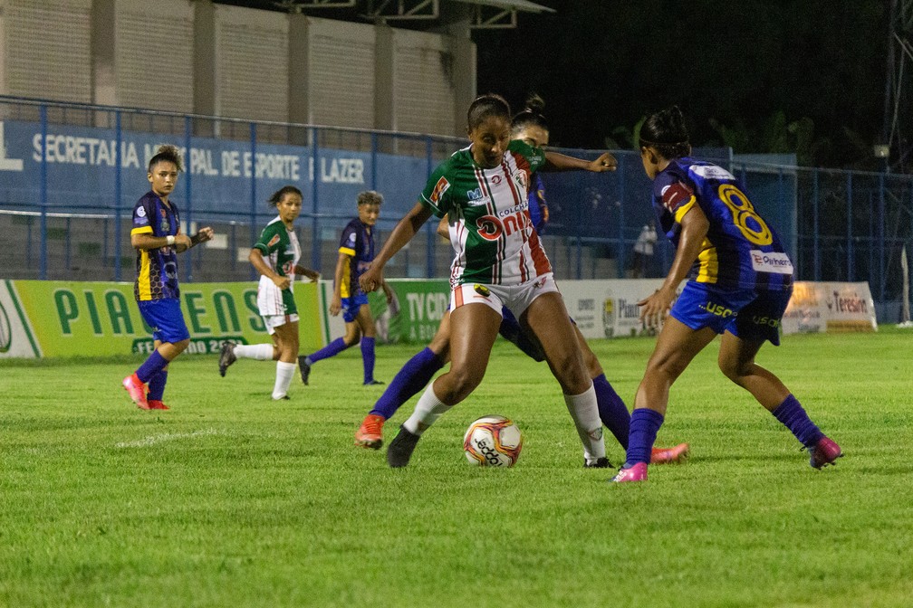 Fluminense-PI x Abelhas Rainhas, Piauiense feminino 2021  Foto: Neyla do Rego Monteiro