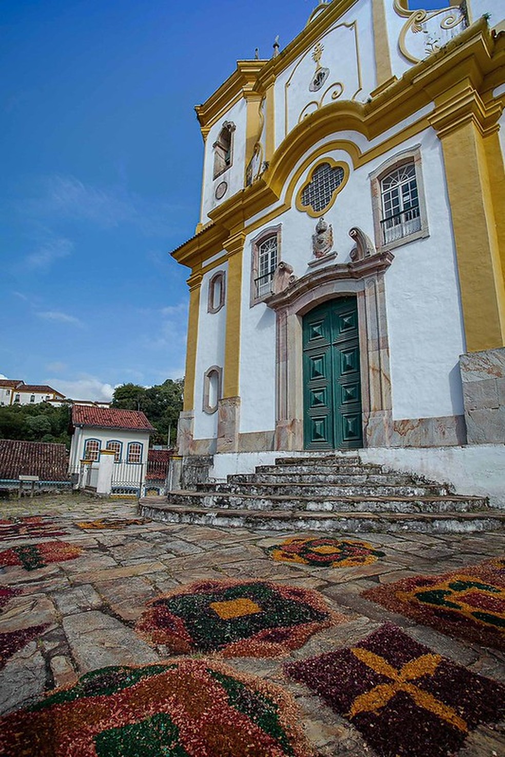 Santuário de Nossa Senhora da Conceição em Ouro Preto — Foto: Ane Souz/Divulgação