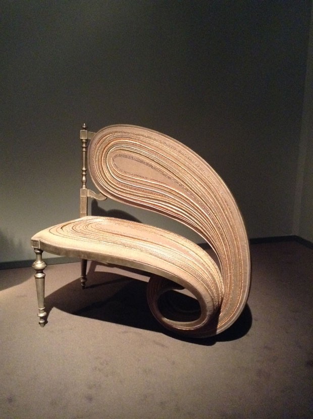 Sebastian Brajkovic Cadeira Fibonacci Carpenters Workshop Gallery, Nova York (Foto: Divulgação)