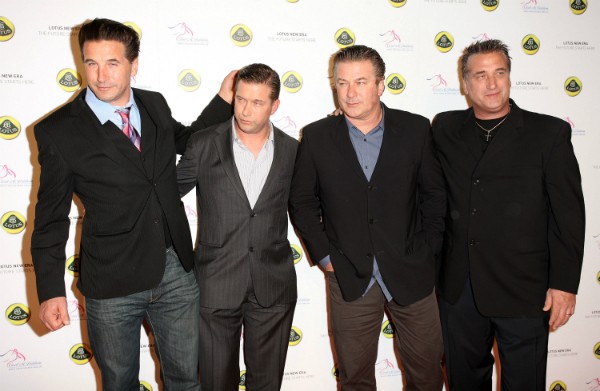Os irmãos Billy, Stephen, Alec e Daniel Baldwin (Foto: Getty Images)