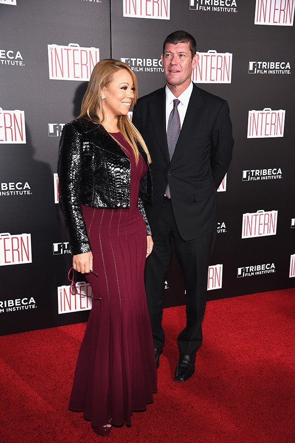Mariah Carey e James Packer durante um evento  (Foto: Getty Images)