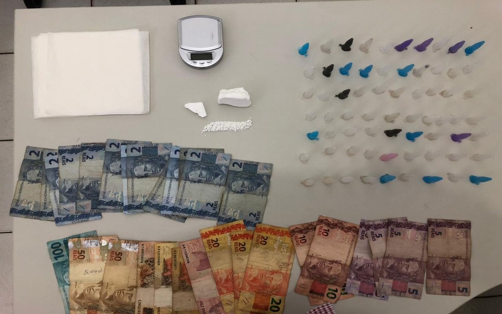 Material aprendido pela Polícia Civil — Foto: SSP/ SE