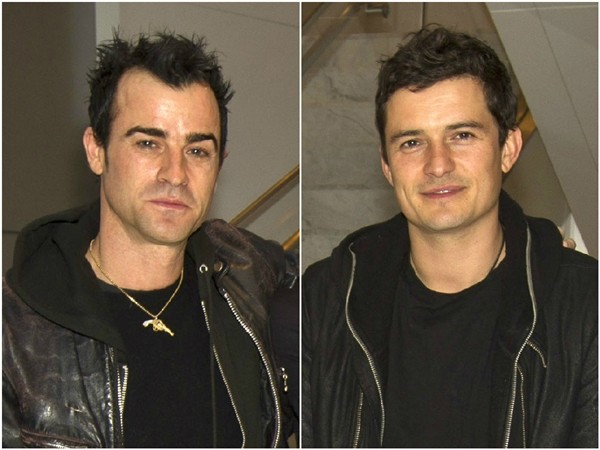 Orlando Bloom e Justin Theroux  (Foto: Getty Images)