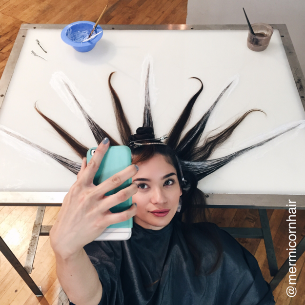 Fluid Hair Painting (Foto: Reprodução/Instagram)