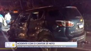 Zé Neto, da dupla Zé Neto e Cristiano, sofre acidente de carro