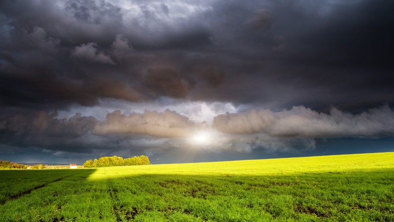 chuva campo (Foto: Getty Images)