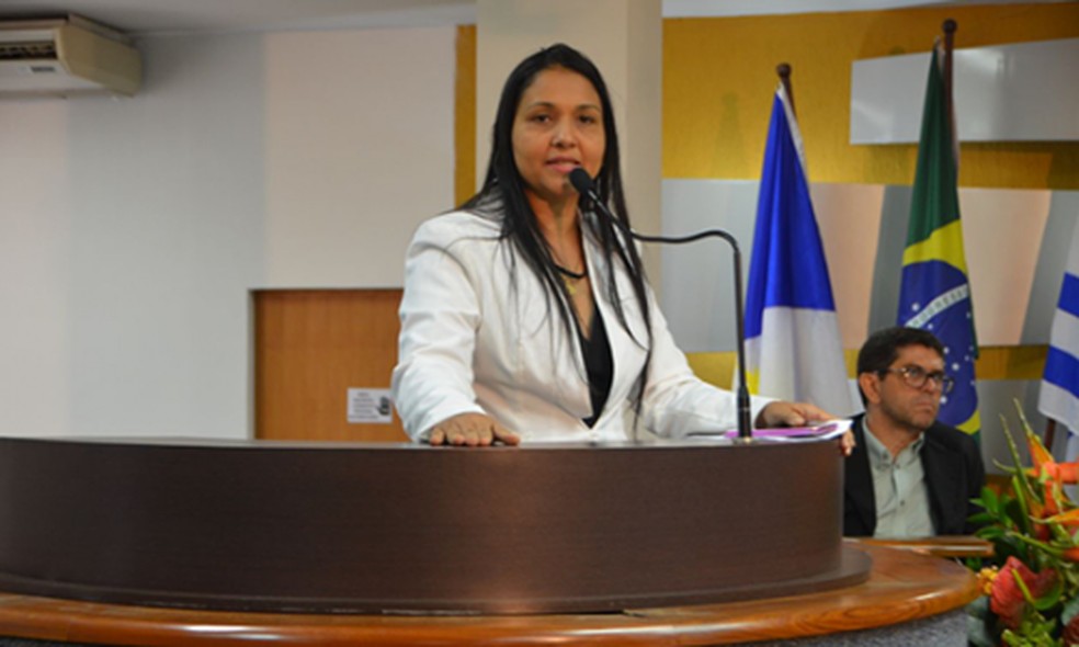 Vanda Monteiro foi eleita para o primeiro mandato de deputada — Foto: Divulgação/Câmara de Vereadores de Palmas