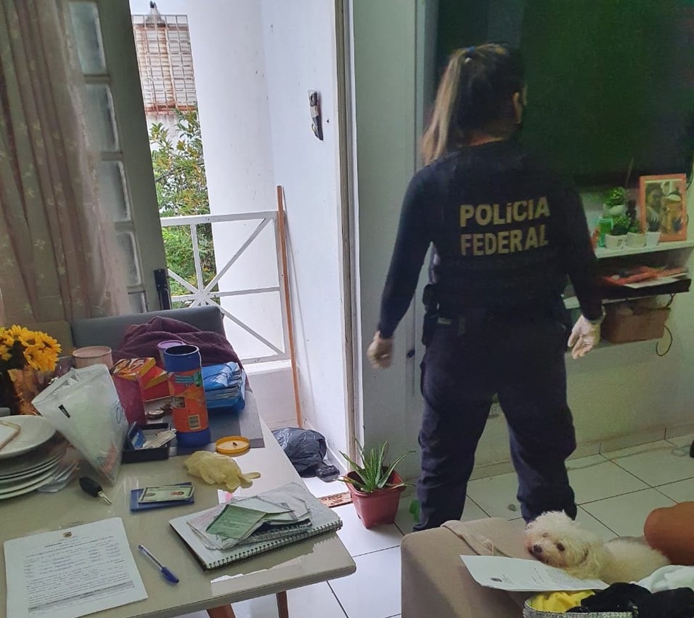 PF prende suspeitos de desviar mais de R$ 2,7 milhões por meio de fraudes contra o INSS  — Foto: Divulgação/PF-PI