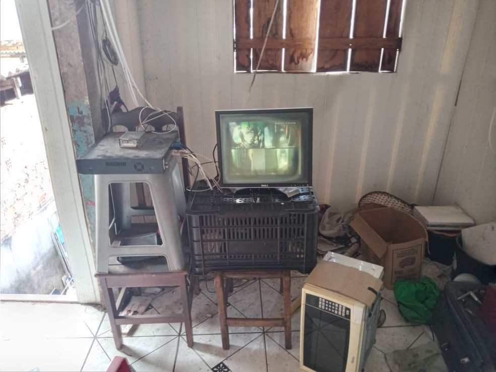 Há suspeitas de que o local era foco de usuários de drogas em Porto Velho — Foto: Polícia Civil/Divulgação