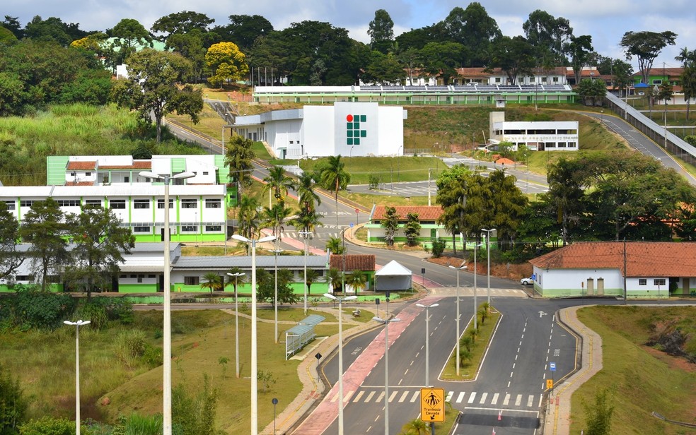 Instituto Federal do Sul de Minas, campus Machado (MG) — Foto: IF Sul de Minas