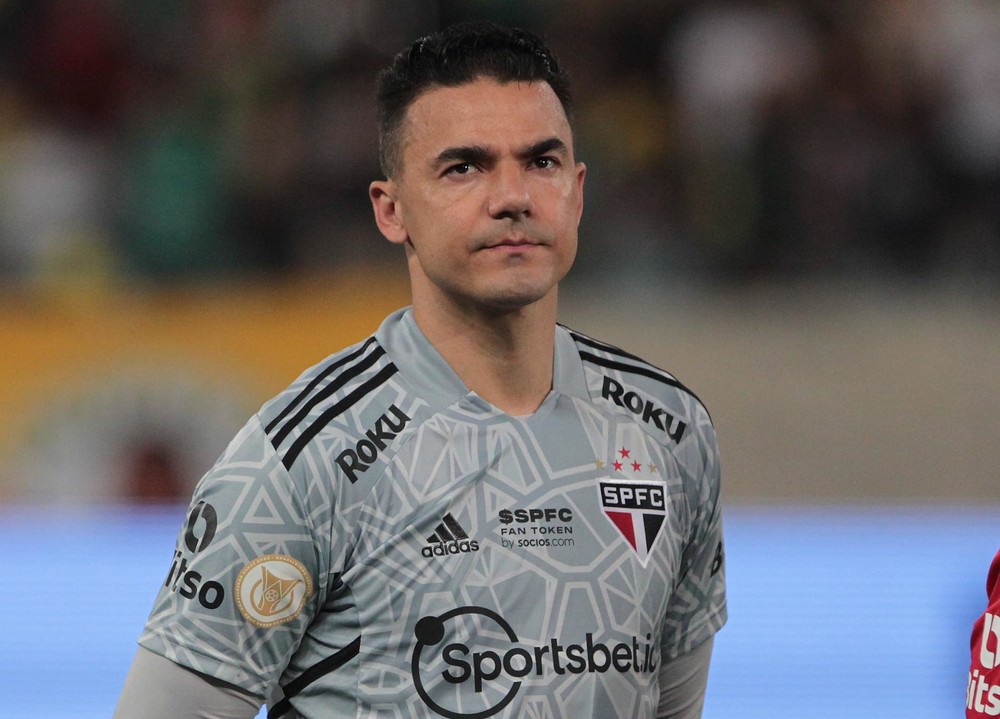 Felipe Alves, do São Paulo, comenta estratégia para defender pênalti de Scarpa: Bateu com o que estudamos