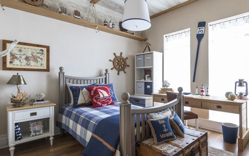 Get Wallpaper Decor Do Dia Quarto Nautico Para As Criancas Casa Vogue Decor For iPhone