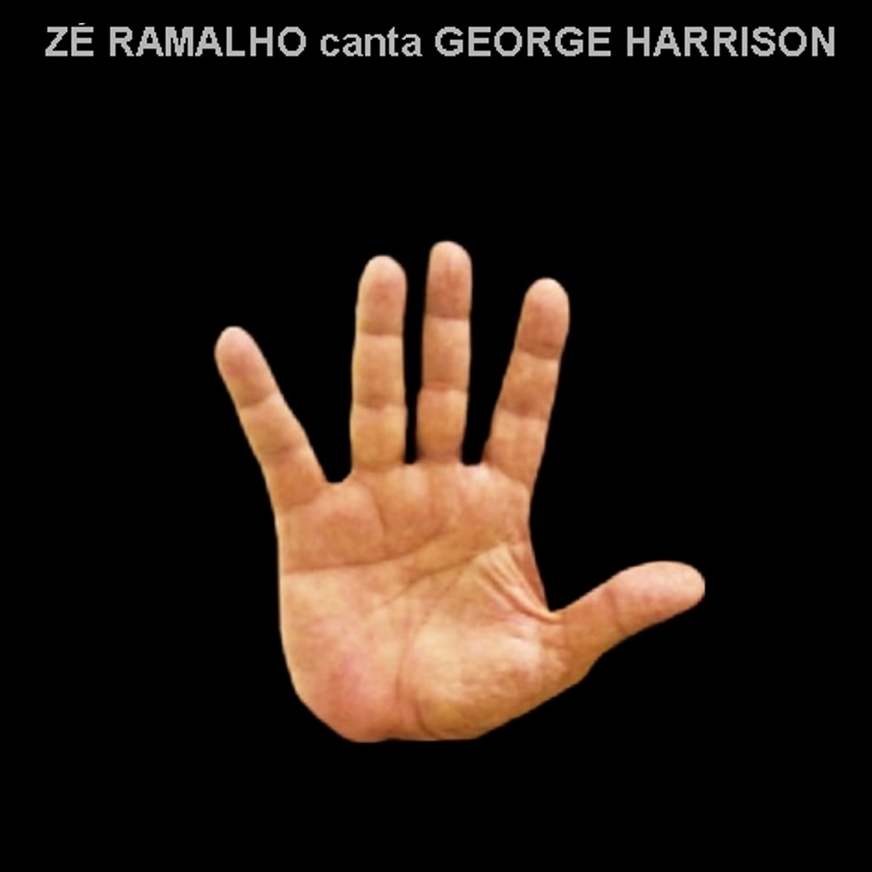 Capa do álbum 'Zé Ramalho canta George Harrison' — Foto: Divulgação