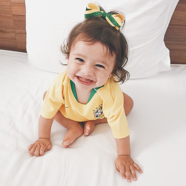 Filha do jogador Marquinhos (Foto: Reprodução/Instagram)