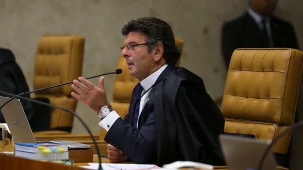 Ministro Luiz Fux elogiou Alexandre de Moraes em evento nesta quarta-feira (Foto: IMAGEMABR)