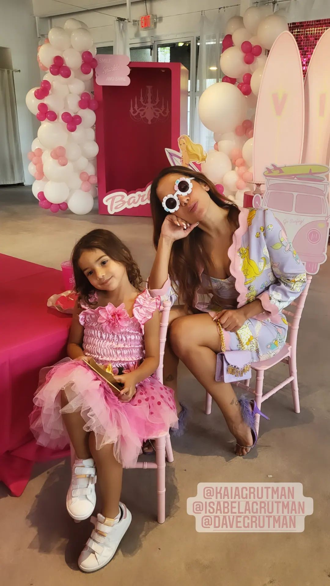 Anitta em festa de Vida, filhinha de Isabela e Dave Grutman (Foto: Reprodução/Instagram)