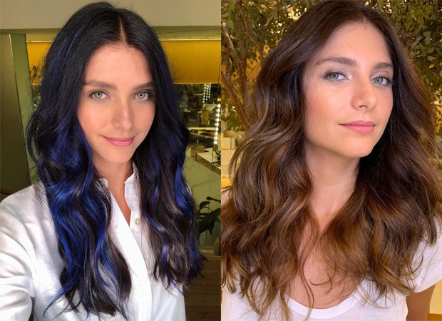 Antes e depois de Tammy Di Calafiori (Foto: Reprodução/Instagram)
