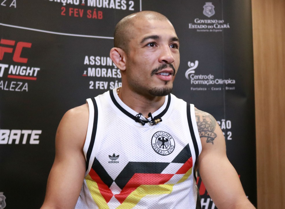 José Aldo pretende lutar nos três eventos do UFC no Brasil em 2019 — Foto: Adriano Albuquerque
