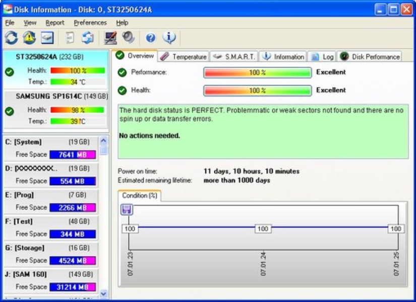 Windows] Free Hard Disk Sentinel Standard 5.70 @ GiveAwayoftheDay.com -  OzBargain