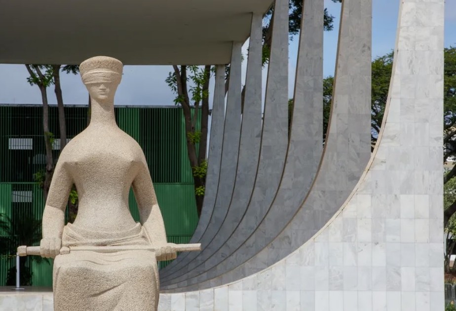 Fachada do palácio do Supremo Tribunal Federal (STF), em Brasília