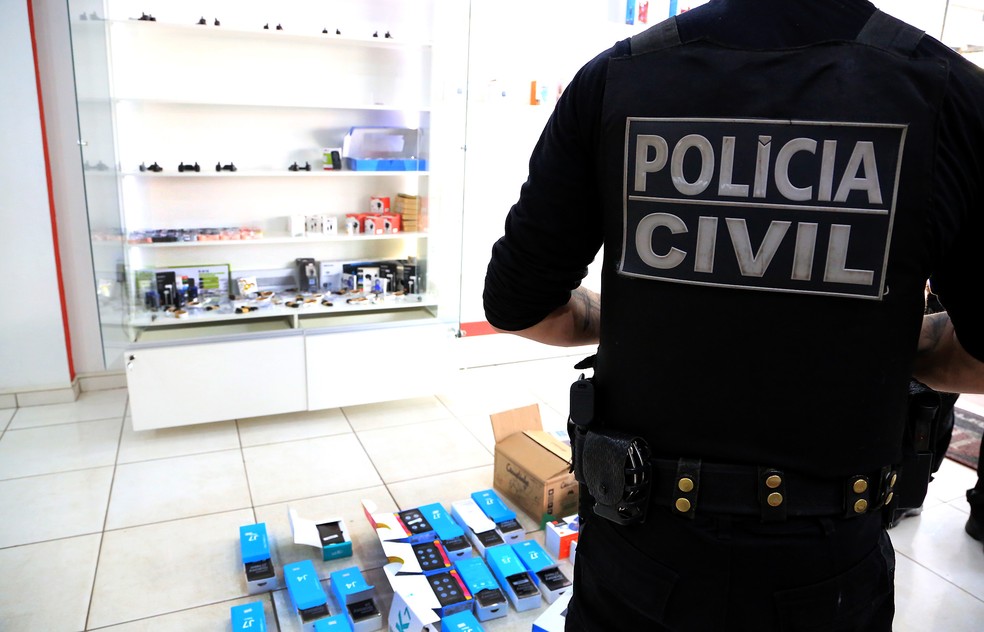 Operação Red Money interditou duas empresas em Cuiabá (Foto: Lenine Martins Sesp-MT)