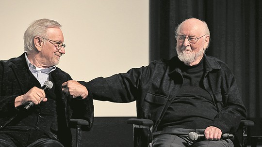 Steven Spielberg e John Williams passam a limpo os 50 anos da amizade que resultou em filmes como 'Tubarão', 'E.T.' e 'Indiana Jones'