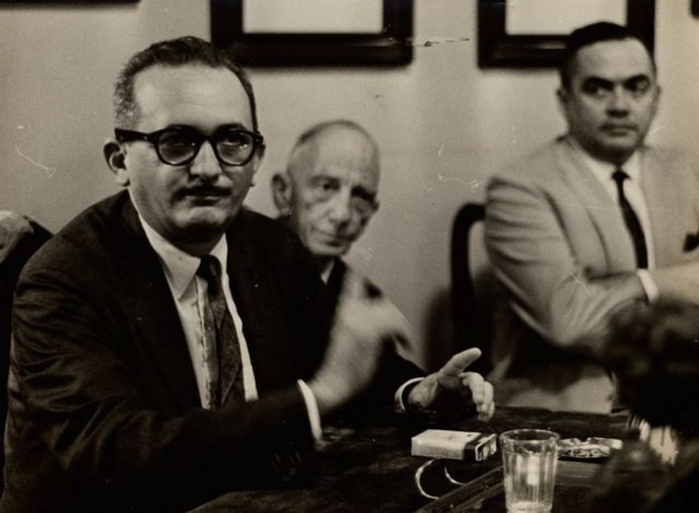 Paulo Freire em retrato de 1963 — Foto: ARQUIVO NACIONAL/ DOMINIO PUBLICO