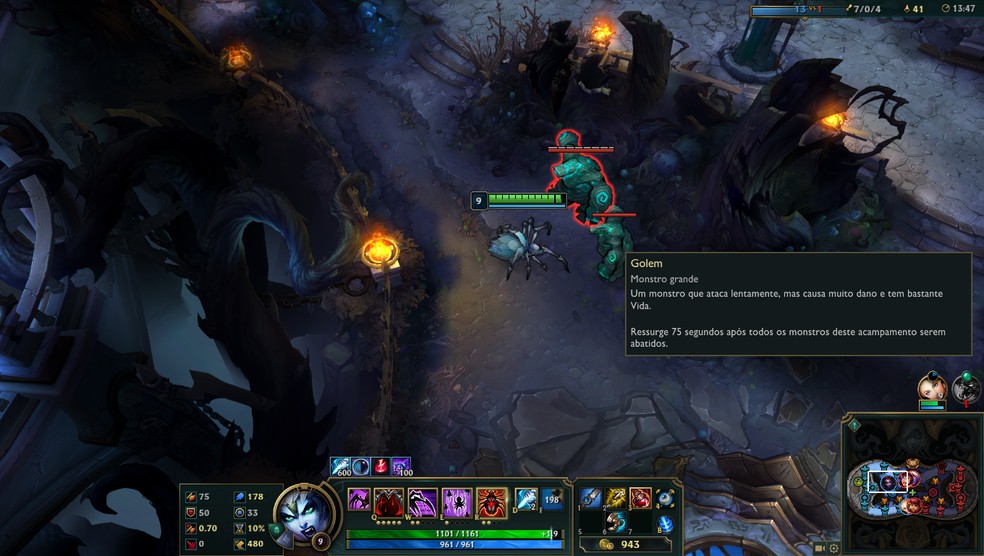 Os monstros neutros mais complicados que você encontrará nessa parte da selva (Foto: Reprodução/Victor de Abreu)