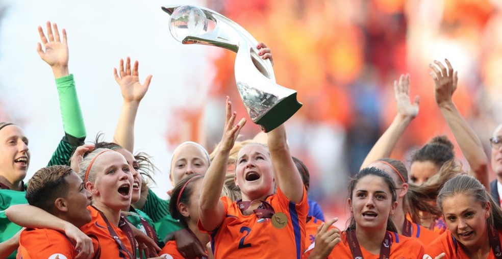 Holanda foi campeã da disputa em 2017 — Foto: Uefa