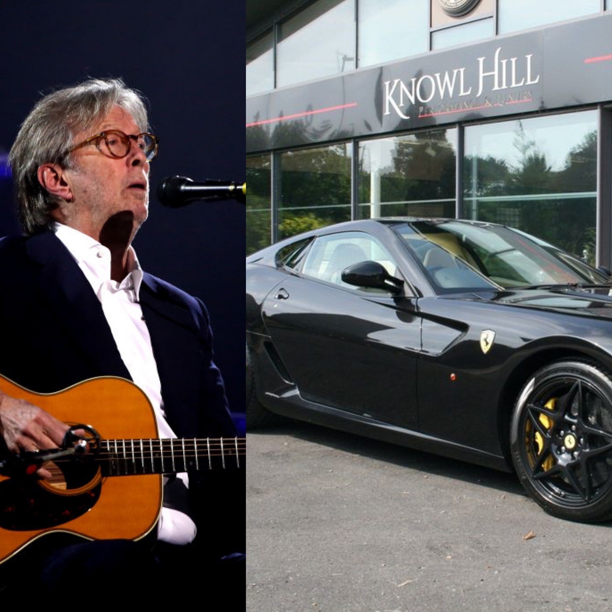Eric Clapton anuncia Ferrari de sua coleção por R$ 650 mil (Foto: Getty Images/Divulgação)