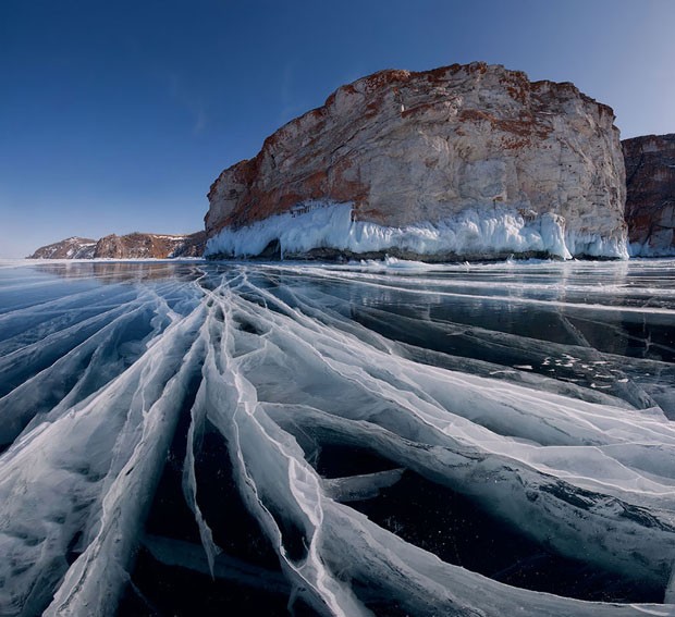Lago congelado (Foto: Daniel Kordan/Divulgação)