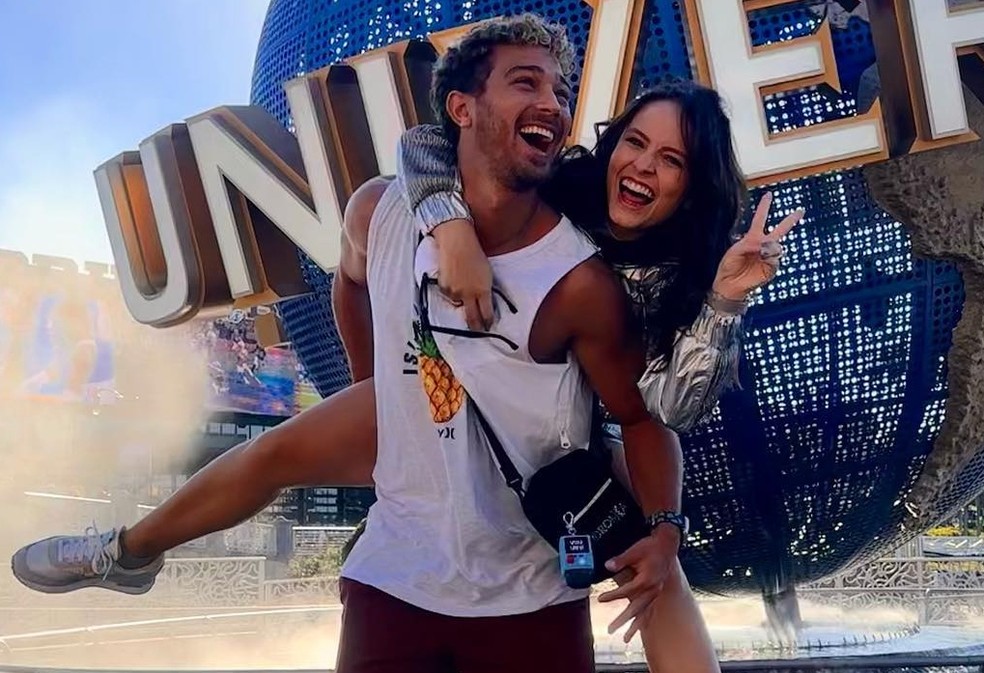 Larissa Manoela curte viagem com namorado — Foto: Reprodução do Instagram