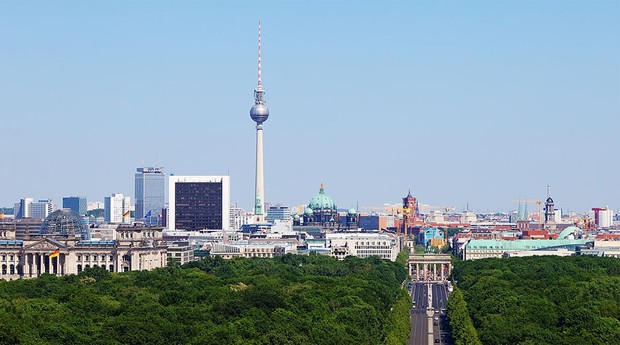 Berlim: cidade alemã vai receber startups brasileiras  (Foto: Wiki Commons)
