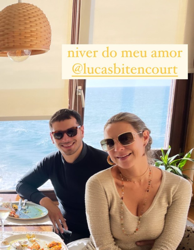 Lucas Bitencourt e Luana Piovani (Foto: Reprodução/Instagram)