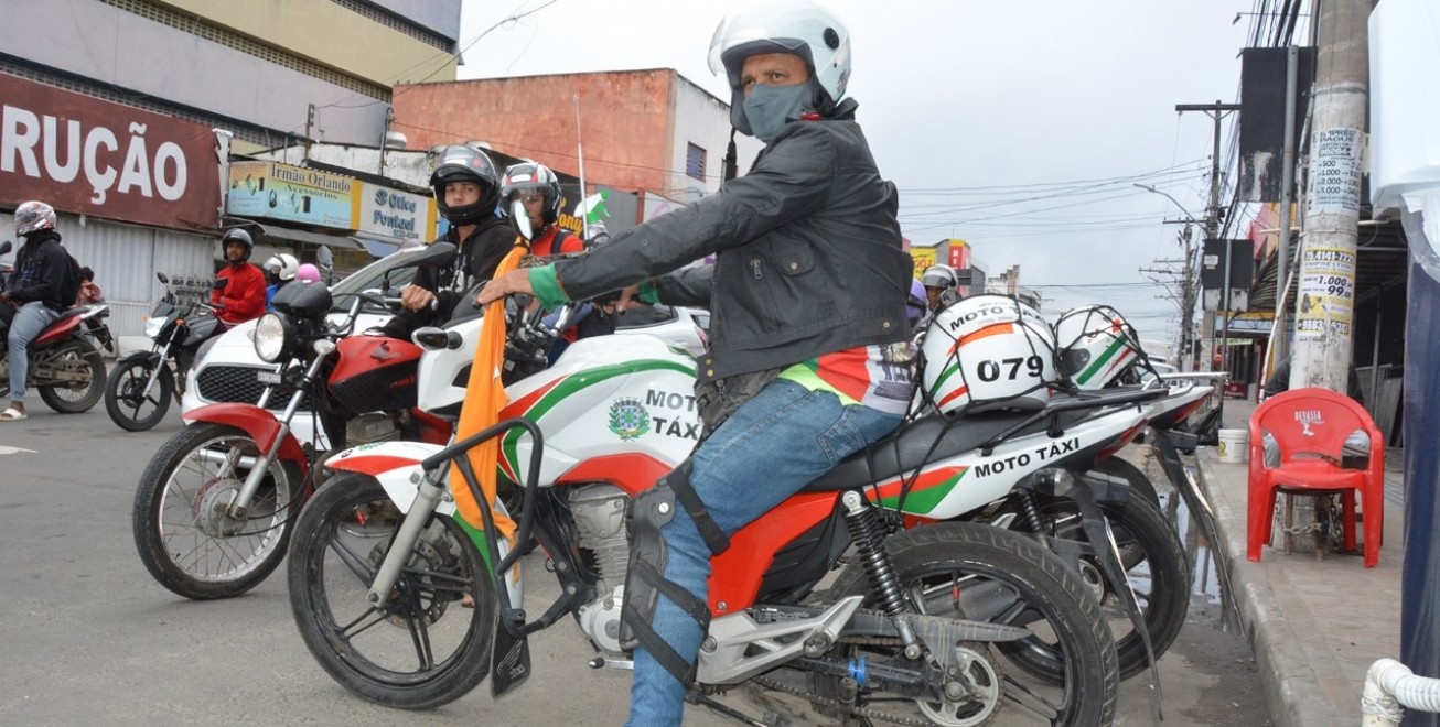 Prefeitura de Feira de Santana realiza credenciamento para mototaxistas a partir de segunda-feira 