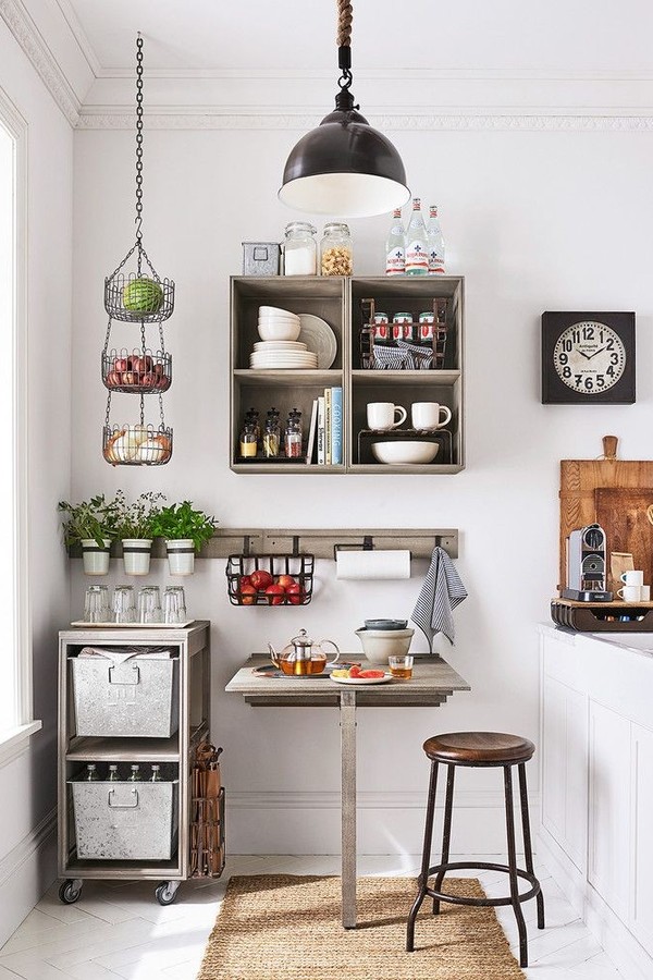 Armário de cozinha pequeno: 11 inspirações para quem tem pouco espaço (Foto: Pottery Barn / Divulgação)